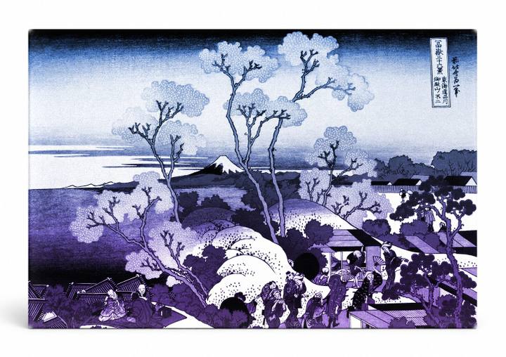 Cherry Blossoms at Gotenyama, Shinagawa on the Tōkaidō (c. 1831–1832)