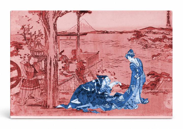 Scene from Chushingura (The Treasury of Loyal Retainers)