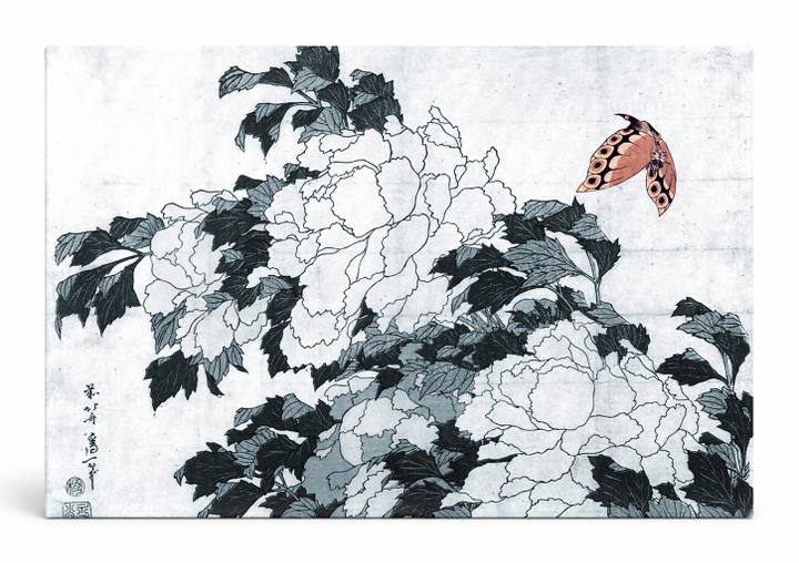 Peonies and Butterfly (c. 1833)