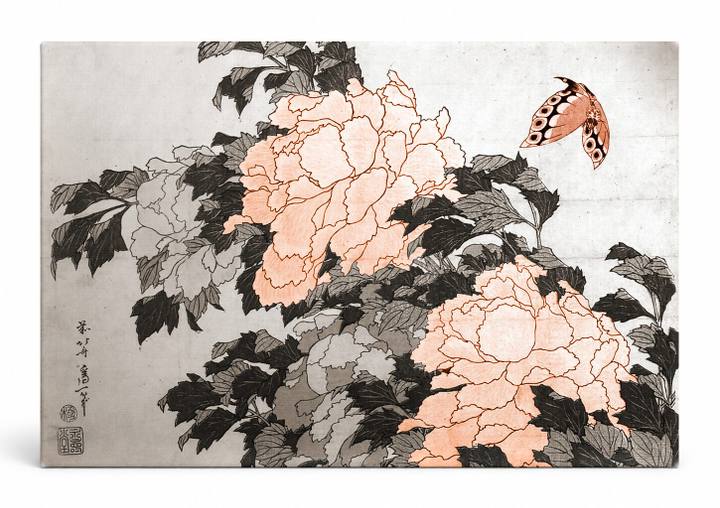 Peonies and Butterfly (c. 1833)