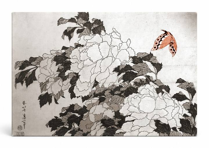 Peonies and Butterfly (c. 1833)