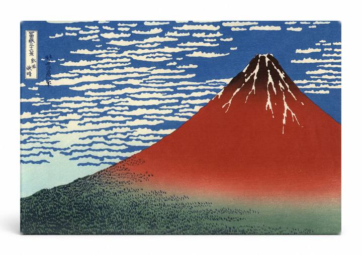 Fine Wind, Clear Morning (Red Fuji) (c. 1831)