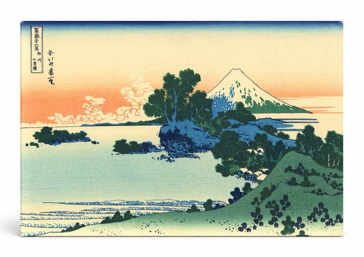 Shichiri Beach in Sagami Province (1831)