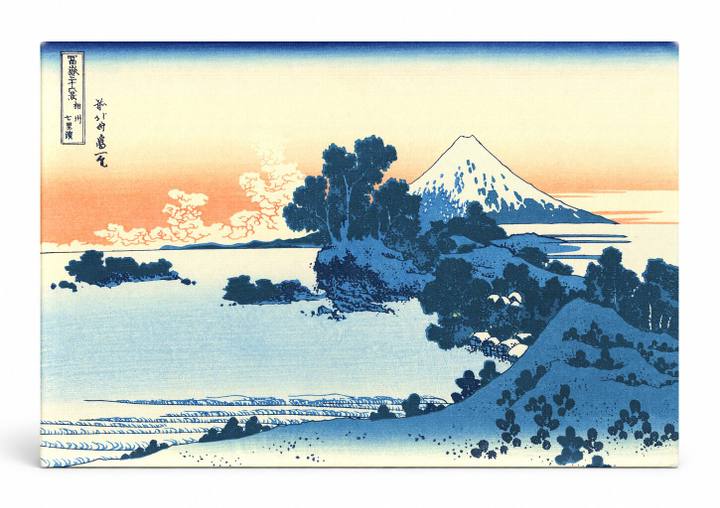 Shichiri Beach in Sagami Province (1831)