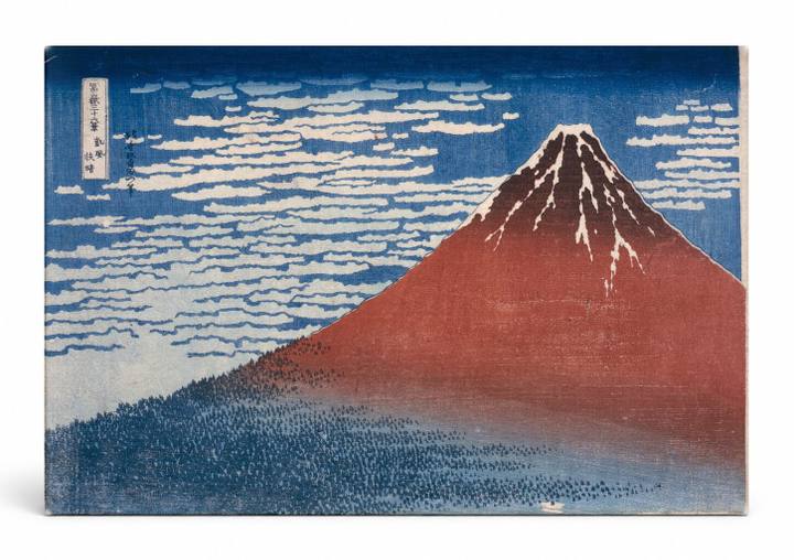 Fine Wind, Clear Morning (Red Fuji) (c. 1831)