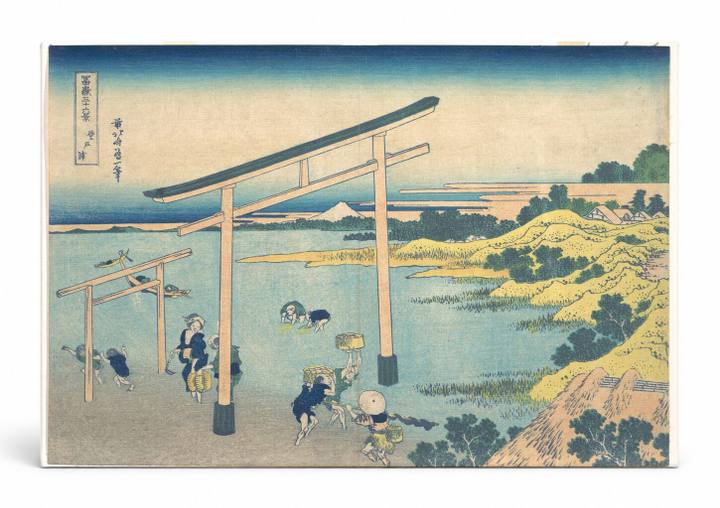Noboto Bay (Noboto no ura), from Thirty-six Views of Mount Fuji (c. 1830–32)