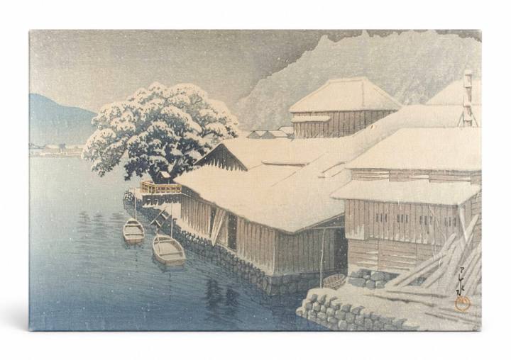 Snow at Ine, Kyoto (1923)