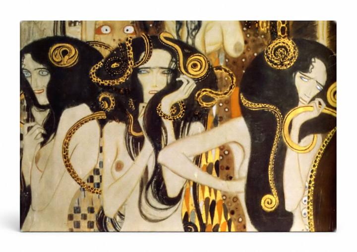 Beethoven Frieze — The Hostile Powers (1902)