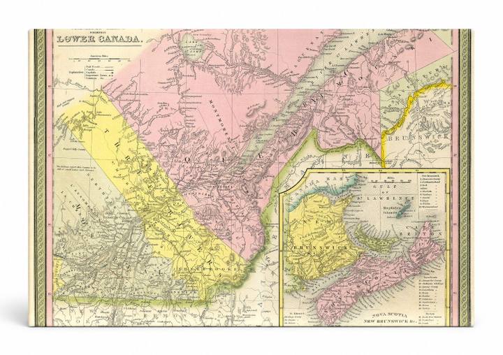 Canada East / Lower Canada (1850)