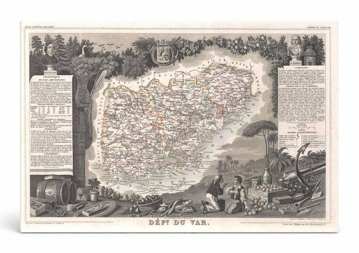 Département du Var, France (1852)