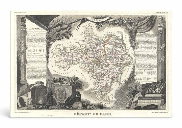 Départment du Gard (1852)