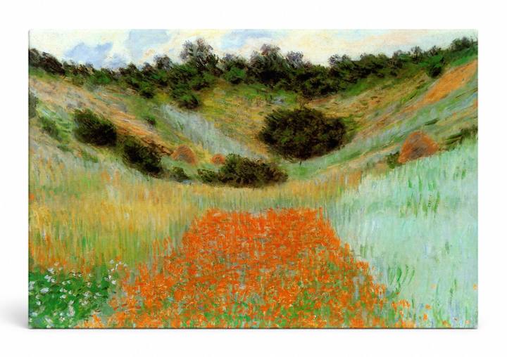 Poppy Field in a Hollow near Giverny (1885)