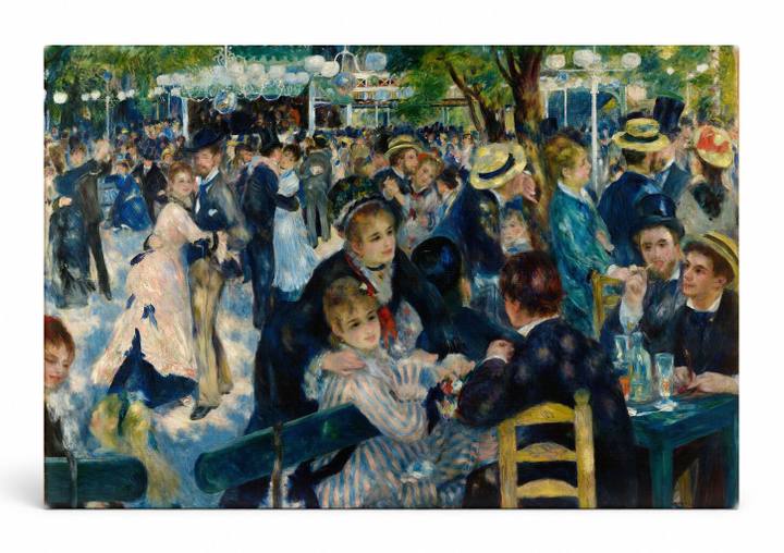 Dance at Le Moulin de la Galette (1876)
