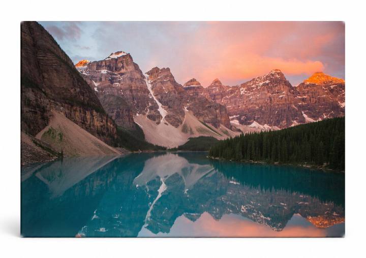 Moraine Lake Sunrise Reflection