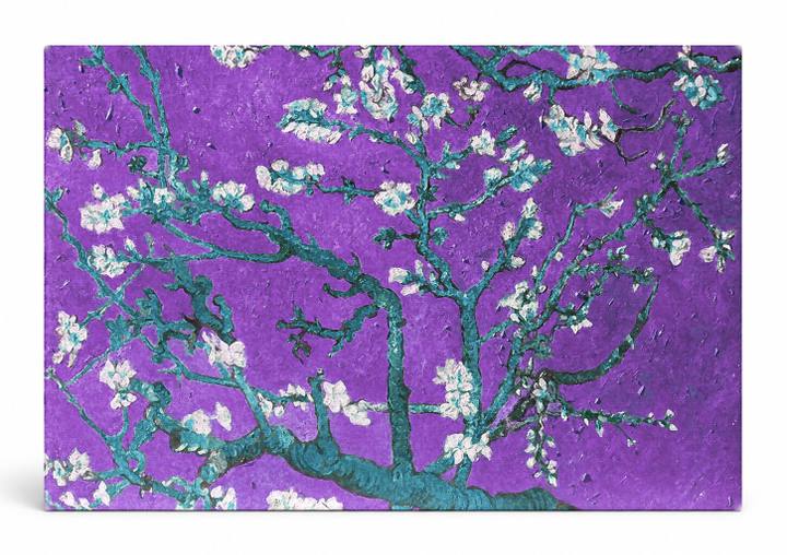 Almond Blossoms (1890) — Purple Recolor