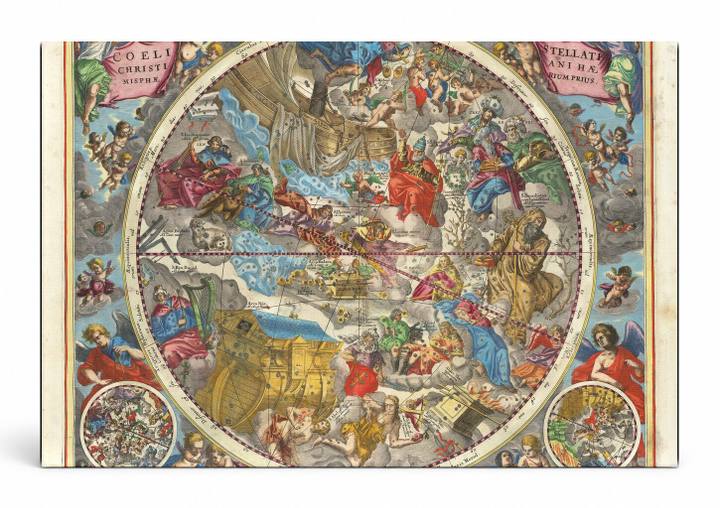 Coeli Stellati Christiani Haemisphaerium Prius (c. 1660)