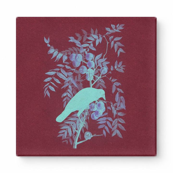 Bird on Berry Branch
