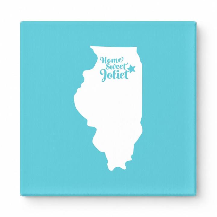 Home Sweet Joliet — Illinois State Silhouette