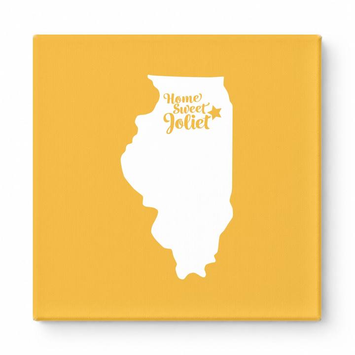 Home Sweet Joliet — Illinois State Silhouette