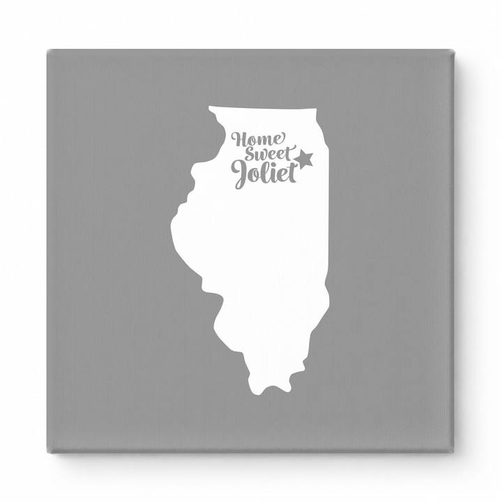 Home Sweet Joliet — Illinois State Silhouette
