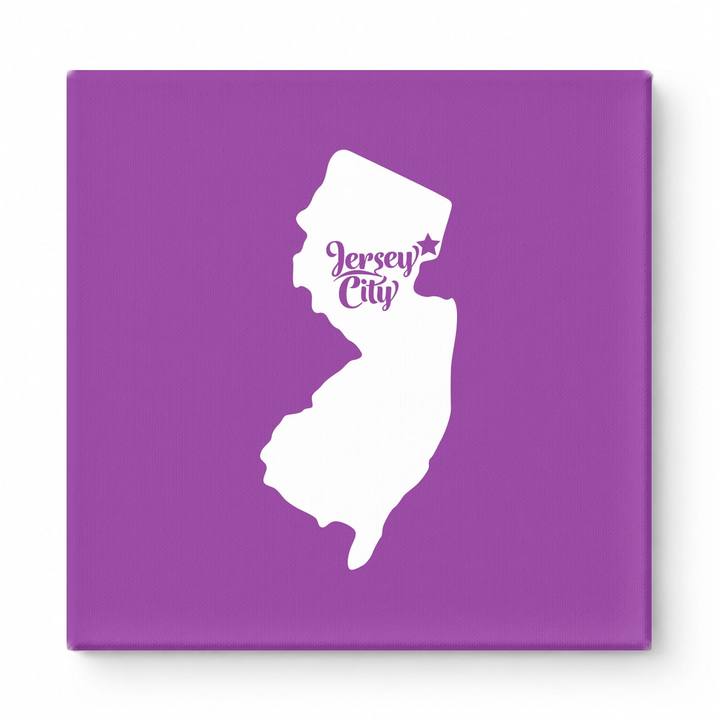 Home Sweet Jersey City — New Jersey State Silhouette