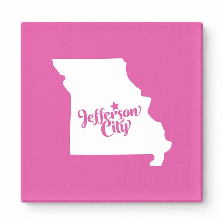 Home Sweet Jefferson City — Missouri State Silhouette