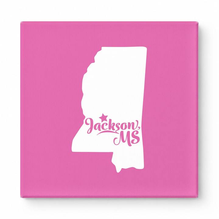 Home Sweet Jackson — Mississippi State Silhouette