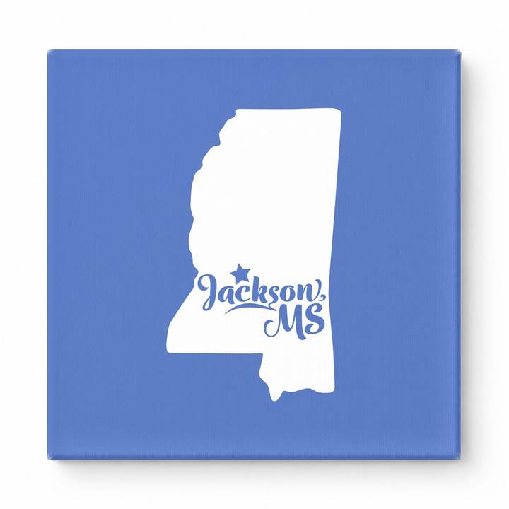Home Sweet Jackson — Mississippi State Silhouette