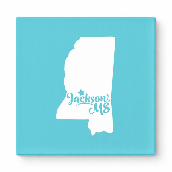 Home Sweet Jackson — Mississippi State Silhouette