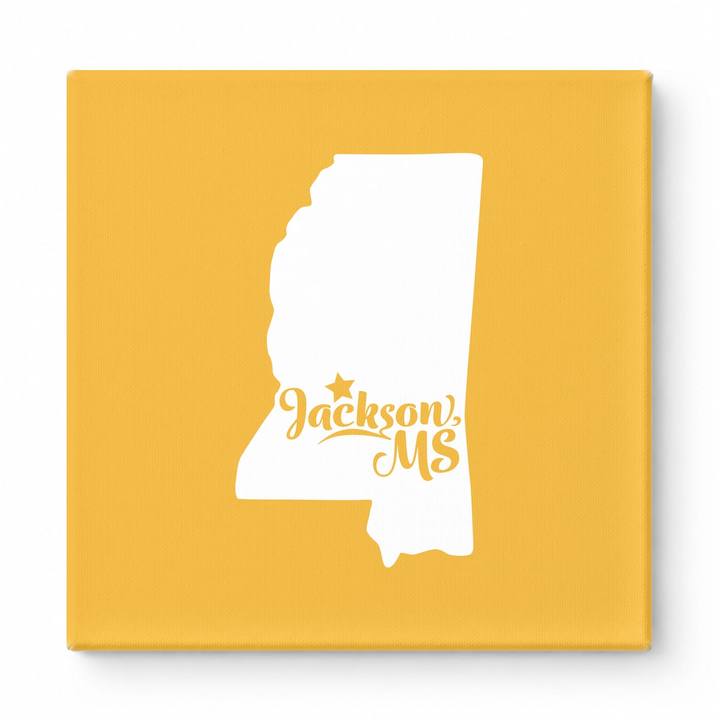 Home Sweet Jackson — Mississippi State Silhouette