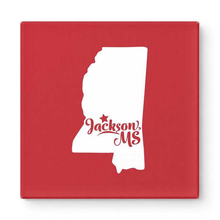 Home Sweet Jackson — Mississippi State Silhouette