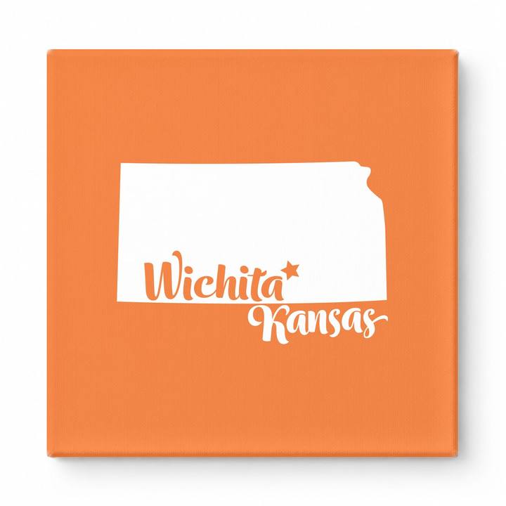 Home Sweet Wichita — Kansas State Silhouette