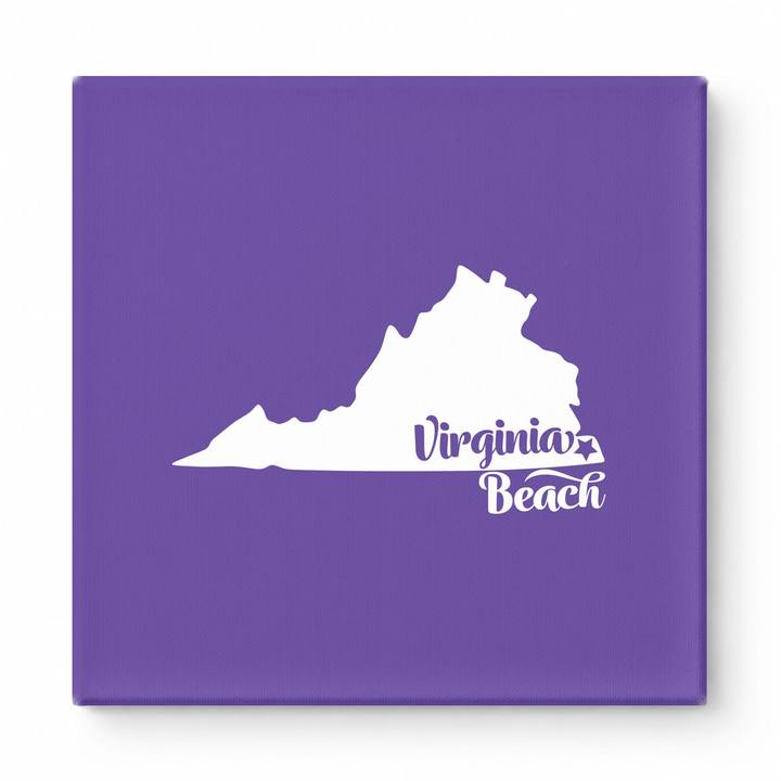 Home Sweet Virginia Beach — Virginia State Silhouette
