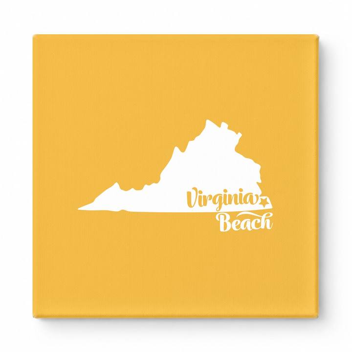 Home Sweet Virginia Beach — Virginia State Silhouette