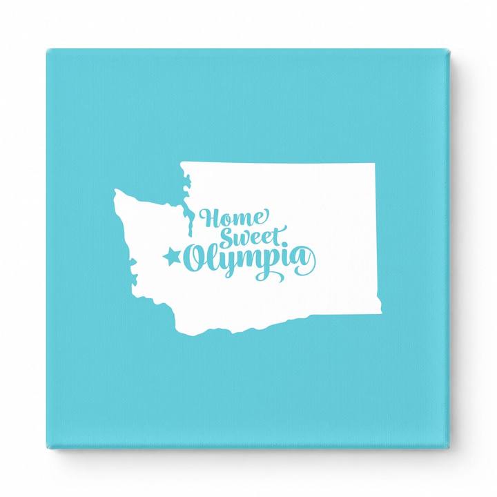 Home Sweet Olympia — Washington State Silhouette
