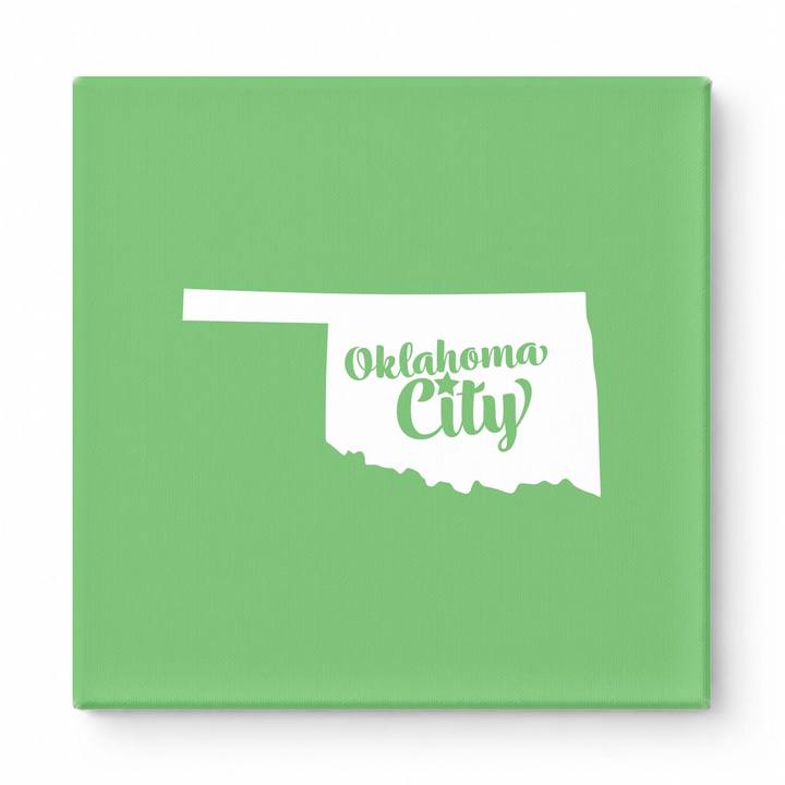 Home Sweet Oklahoma City — Oklahoma State Silhouette