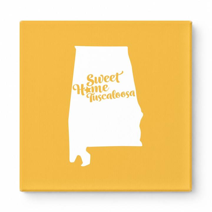 Home Sweet Tuscaloosa — Alabama State Silhouette