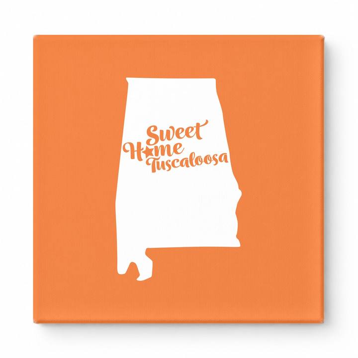 Home Sweet Tuscaloosa — Alabama State Silhouette
