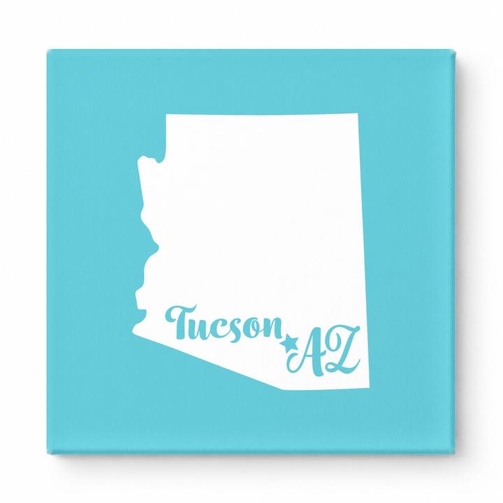 Home Sweet Tucson — Arizona State Silhouette
