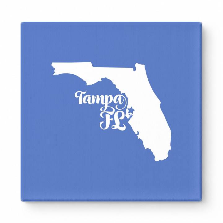 Home Sweet Tampa — Florida State Silhouette