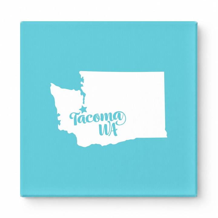 Home Sweet Tacoma — Washington State Silhouette