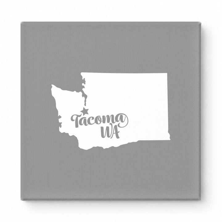 Home Sweet Tacoma — Washington State Silhouette