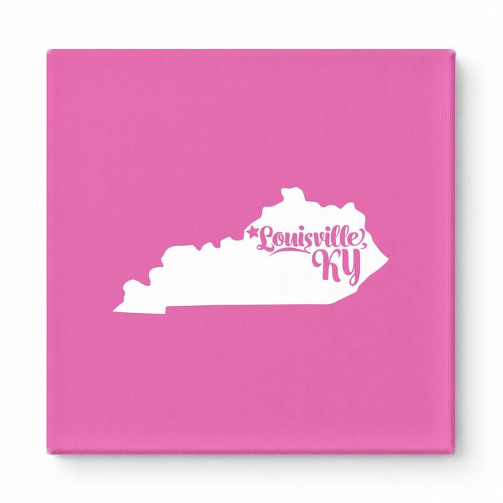 Home Sweet Louisville — Kentucky State Silhouette