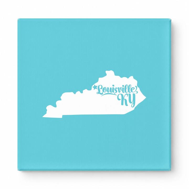 Home Sweet Louisville — Kentucky State Silhouette