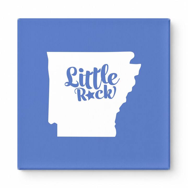 Home Sweet Little Rock — Arkansas State Silhouette