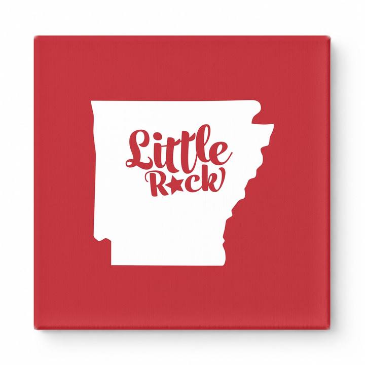 Home Sweet Little Rock — Arkansas State Silhouette