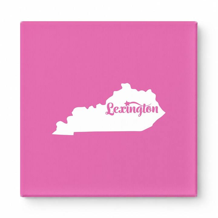 Home Sweet Lexington — Kentucky State Silhouette