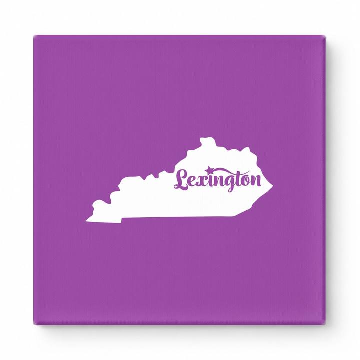 Home Sweet Lexington — Kentucky State Silhouette