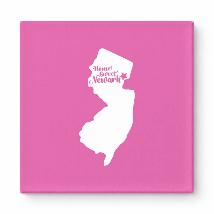 Home Sweet Newark — New Jersey State Silhouette