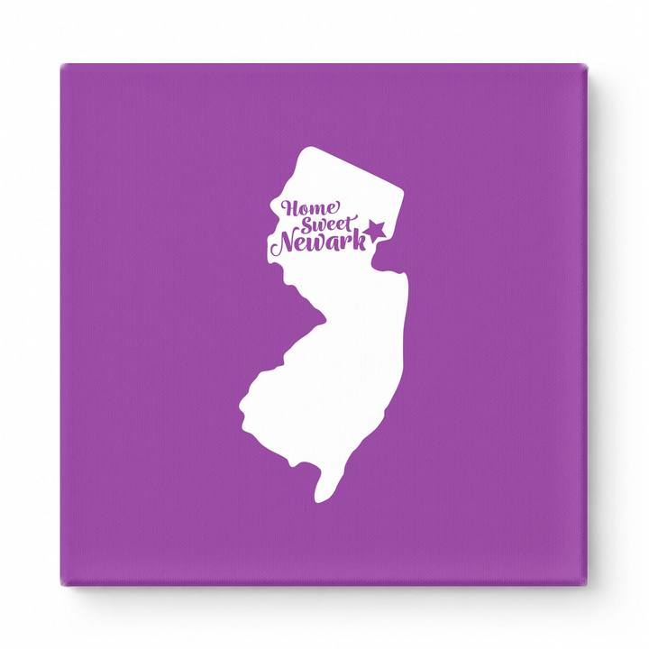Home Sweet Newark — New Jersey State Silhouette